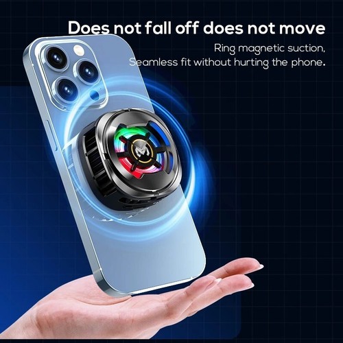 Phone Ice Cooler for Gaming Magnetic Clamp RGB iPhone Android MagSafe Compatible - Picture 5 of 7