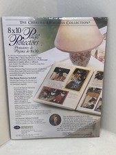 Creative Memories 8 x 10 Sealed Retired PAGE PROTECTORS Old Style 15 Sheets-1999