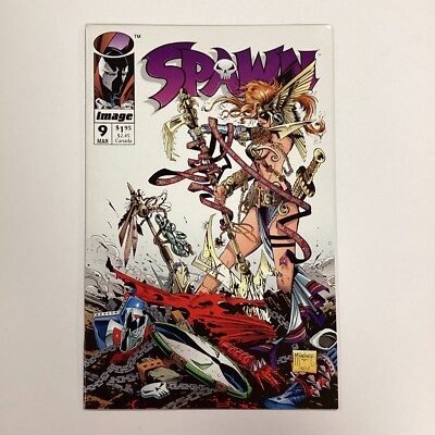 Spawn #9 1993 VF/NM 1st Appearance Angela