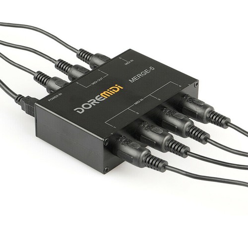 DOREMiDi MERGE-5 Interfaccia Box Controller Adattatore Convertitore 16 Canali Stati Uniti - Foto 8 di 8