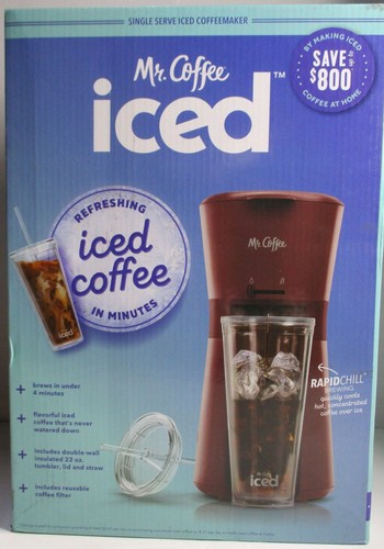 Mr. Coffee Iced Coffee Maker w/ 22oz 