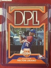 2022 Panini Elite Extra Edition Hector Liriano #111/199 orange jersey card DPL