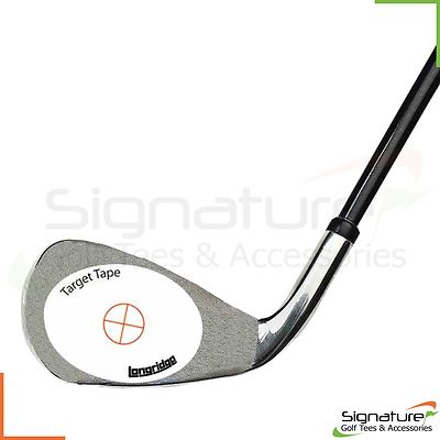 Longridge Target Tape Golfschläger Eisen Schuss Ball Schlag Etiketten - 50 Aufkleber