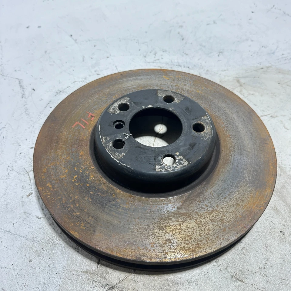 Disco rotor de freio dianteiro esquerdo do lado do motorista 2011-2017 BMW 535i GT 3.0L AWD fabricante de equipamento original - Imagem 4 de 4