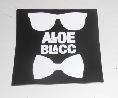 Aloe Blacc Lift Your Spirit Sticker Promo (square) 3.5x3.5 Rap RARE
