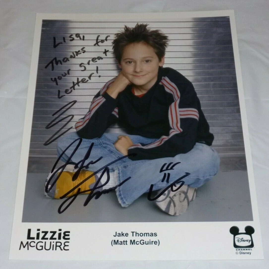 JAKE THOMAS 8x10 AUTOGRAPHED AGENCY PHOTO *MEGA RARE* LIZZIE MCGUIRE BOY  YOUNG | eBay