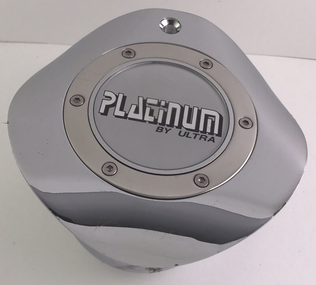 (1) Platinum  Wheels Chrome Center Cap P/N: W-1860