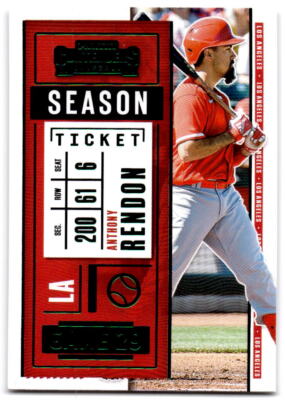 2020 Panini Contenders #1 Anthony Rendon