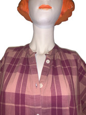TOAST Plaid Tartan Smock Dress 10 (12) (14) (16) Rarely Worn