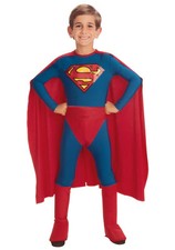Boys Superman Costume Medium Size 8 - 10
