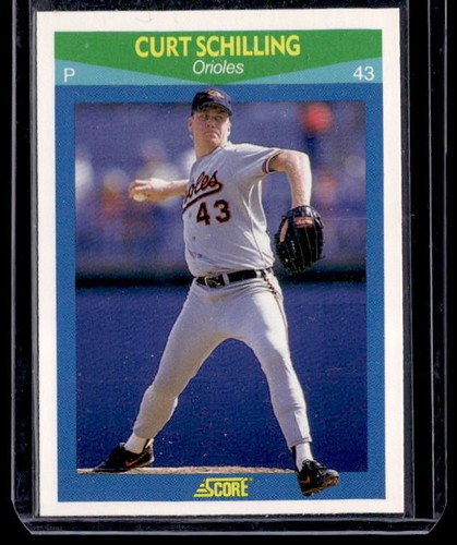 Curt Schilling #94 1990 Score Rising Stars card