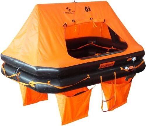 Ocean Safety Standard Liferaft – 6V Person Valise - Picture 1 of 5