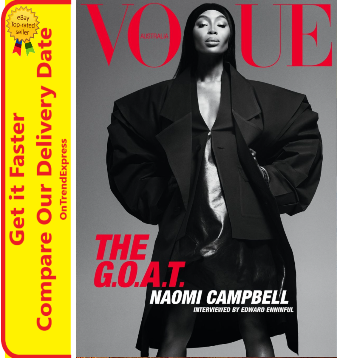 Vogue magazine Australia March 2024 Naomi Campbell The Goat | eBay