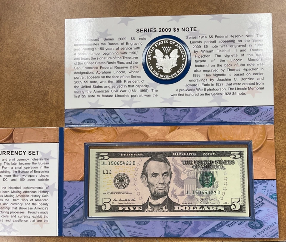 Juego de monedas y monedas American Eagle 2012 S Making American History. Foto 2 de 4