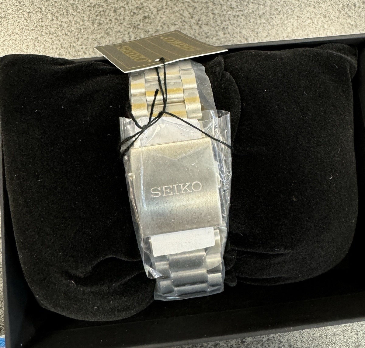 Seiko Prospex Speedtimer Solar Steel Bracelet Red Dial Watch