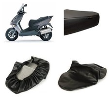 Coprisella specifico per scooter Aprilia Leonardo ST 150 realizzato in similpell