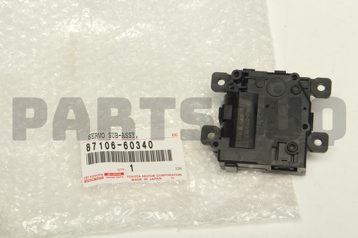 8710660340 Genuine Toyota SERVO SUB-ASSY 87106-60340 | eBay