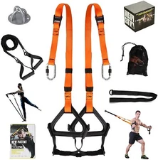 Moulyan Bodyweight Resistance Training Straps Complete Home Fitness Gym Workout