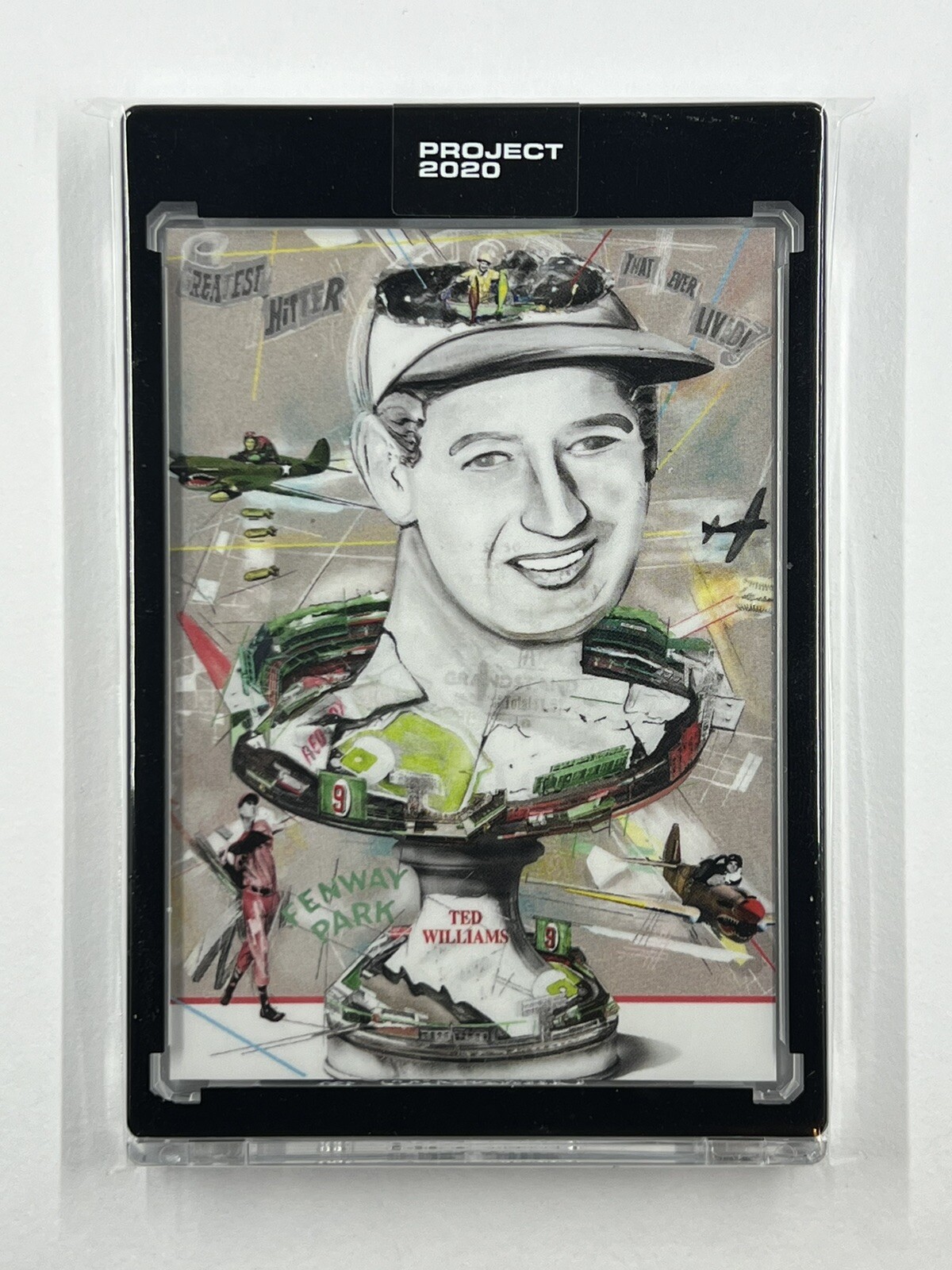 Topps Project 2020 Ted Williams by Andrew Thiele #158 - Black One Touch