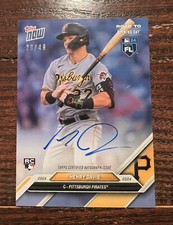 2024 Topps NOW Road To Opening Day Henry Davis RC ON CARD AUTO #/49 SSP