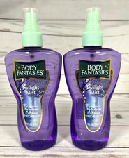 Body Fantasies TWILIGHT MIST Fragrance Body Spray 8oz Lot of 2 