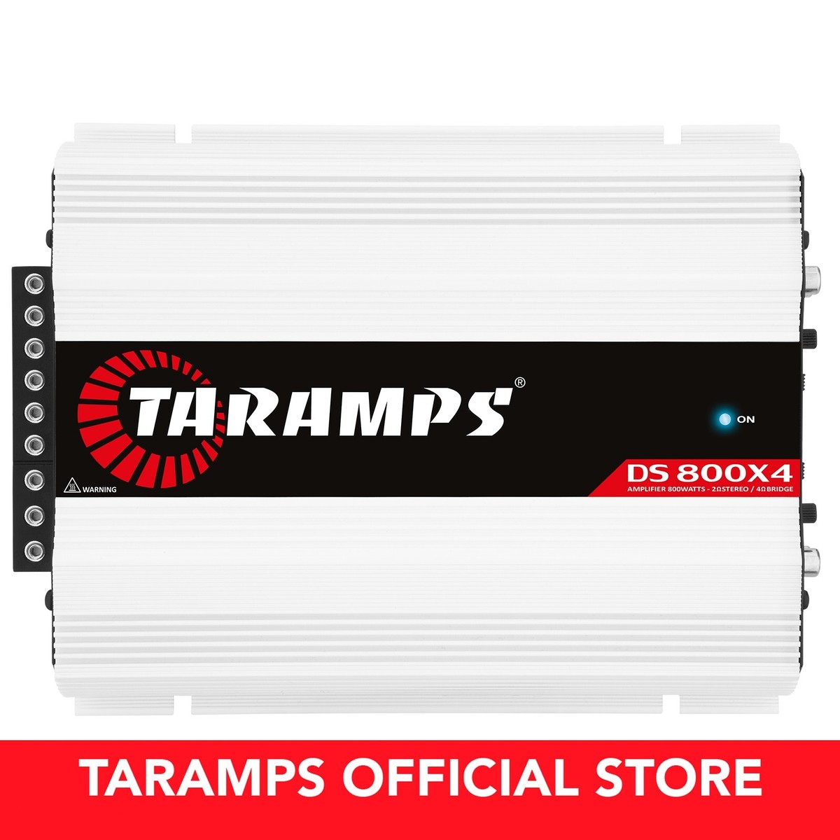 Taramps DS 800x4 800 watts RMS 4-Channel 200x4 RMS, Class D, Full