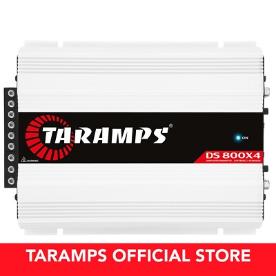 Taramps DS 800x4 800 watts RMS 4-Channel 200x4 RMS, Class D, Full