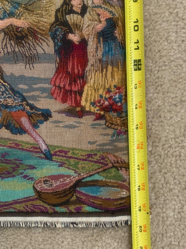 GOBELIN GOBELIN Español Mittelalter. Von 70" sehr guter Zustand. 100% Baumwolle - Bild 10 von 10