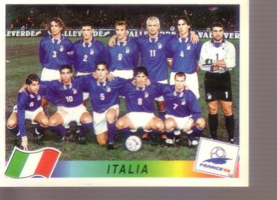 Equipe / Team * Italia *** PANINI - WM Frankreich 98 *** Sticker Nr. 85