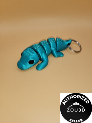 Baby Krokodil Schlüsselanhänger 3D-Druck/Gelenkbewegung Geschenk Geschenke Geburtstage