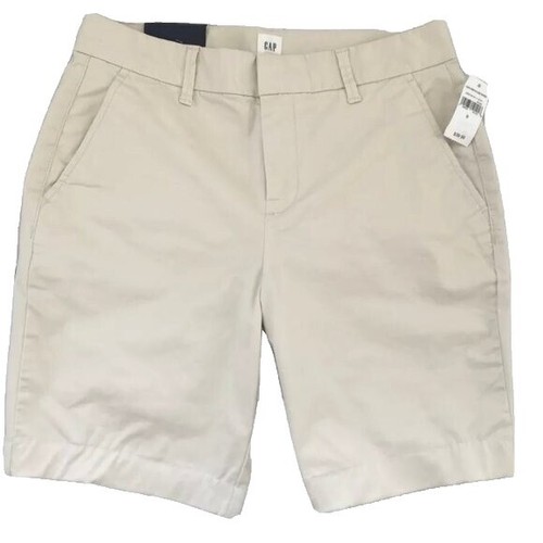 Pantaloncini Corti Neri Gap Donna Taglia 18 - Vita Media Elasticizzata, Inseam 3 Pollici, Nuovi Con Etichetta