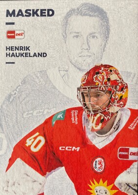 DEL 22/23 Masked MA05 - Henrik Haukeland - Düsseldorf