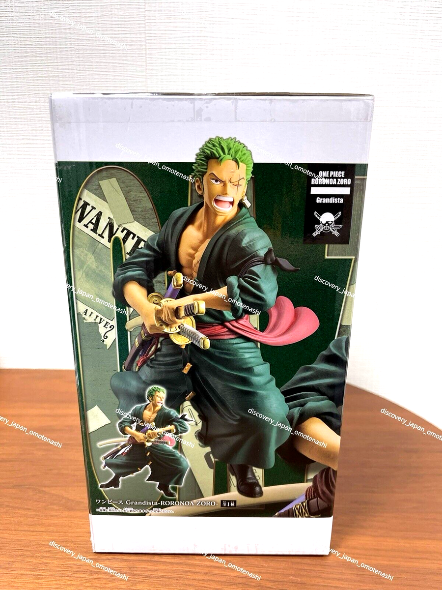 New One Piece Roronoa Zoro Grandista Figure Banpresto Anime