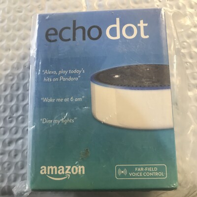 NEW Amazon Echo Dot (2nd Generation) Smart Assistant - White New Sealed
