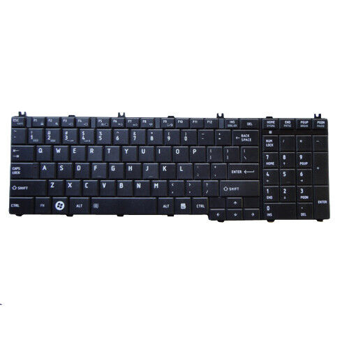 US Keyboard for Toshiba Satellite C650 C650D C655 C655D Laptops NSK-TN0SV 01 - Picture 1 of 1