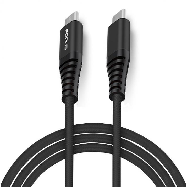 USB-C CABLE 6FT LONG FAST CHARGER POWER CORD (TYPE-C TO for PHONES & TABLETS-image