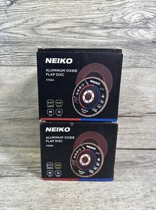 Lot 2 NEIKO 11108A Flap Disc | 80 Grit Aluminum Oxide Abrasive Wheel L87