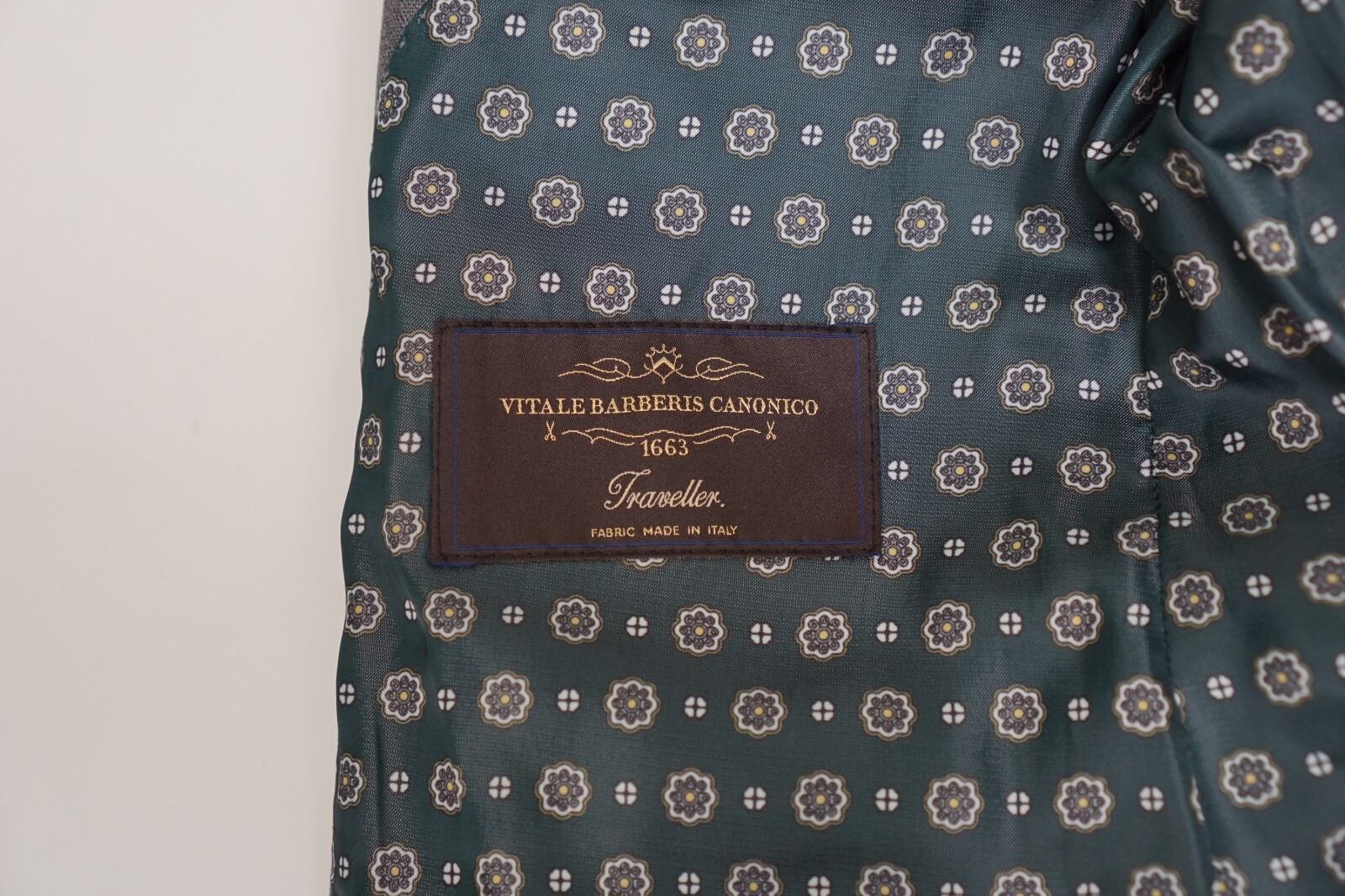 Men Suitsupply Blazer La Spalla Grey Wool Vitale Barberis Size 24 EU48S UK/US38S image 6