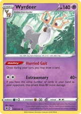 Wyrdeer 069/189 Rare Astral Radiance Pokemon TCG