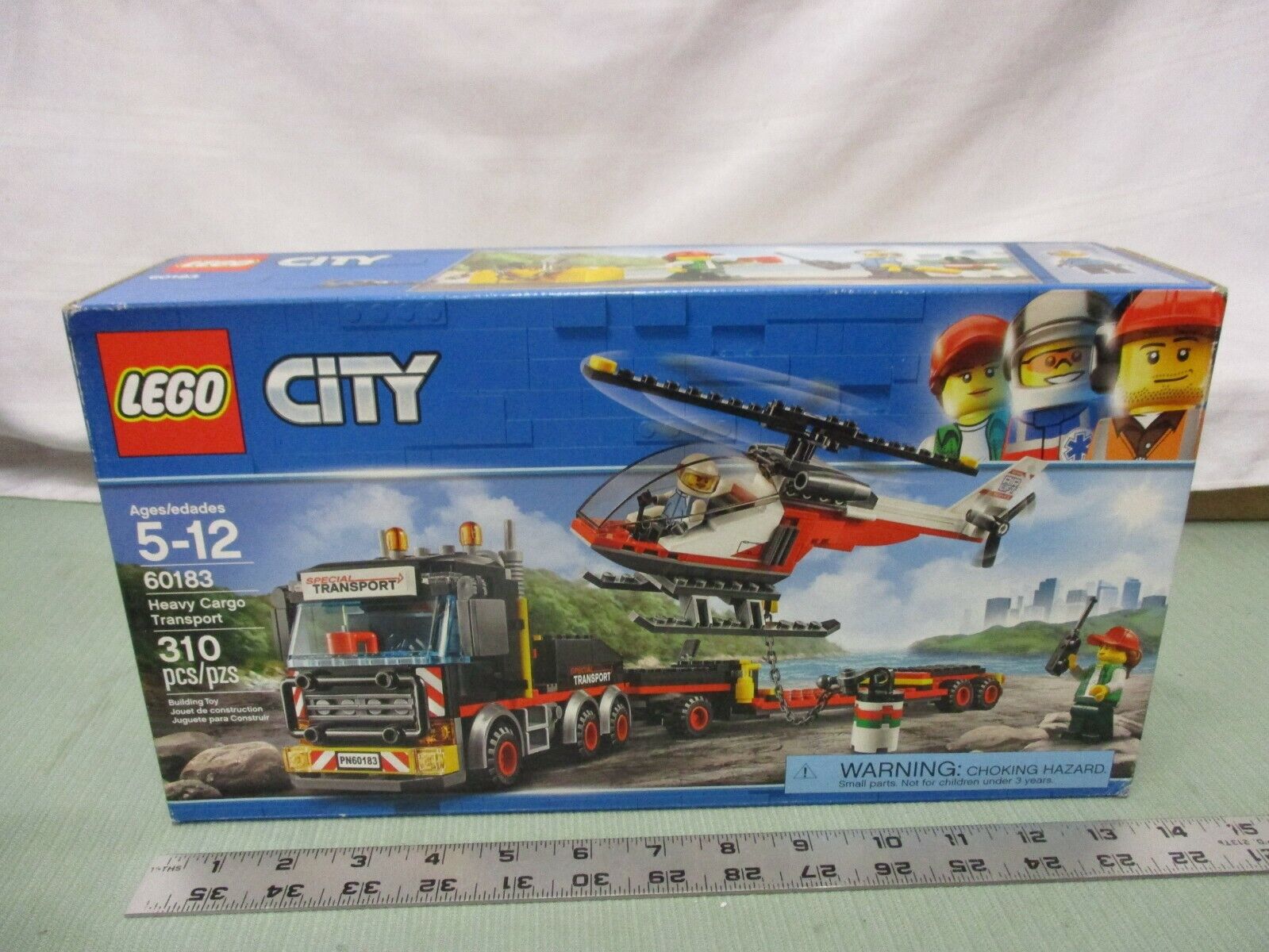 Lego City Heavy Cargo Transport 310 Pieces Build Create 60150 Construct