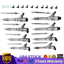 8X Fuel Injector for 2004.5-2005 Chevrolet GMC 6.6L Duramax LLY 0986435504