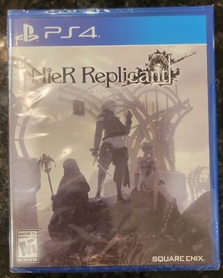 NEW NieR REPLICANT White Snow Limited Collectors Edition game PS4