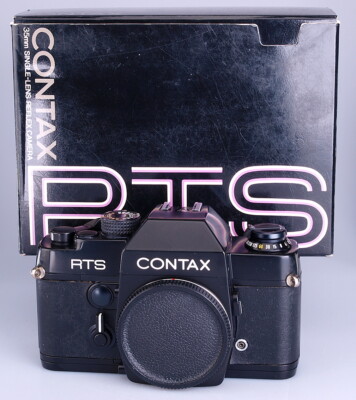 Contax RTS I body in makers box with manual.