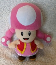 Mario Party Plush Doll All Star Collection Toadette Hudson Soft 2011 Nintendo 
