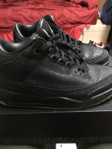 jordan 3 triple black