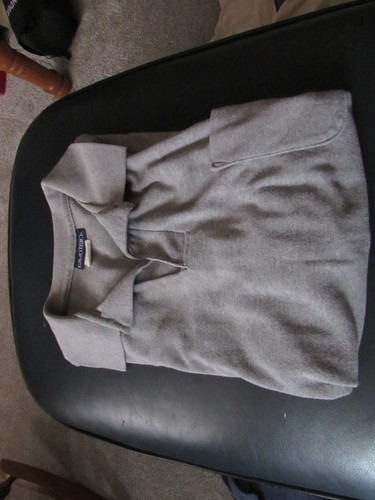 Puritan Men's Grey Short Sleeve Polo Shirt Size XL 2 Button - Picture 7 of 7