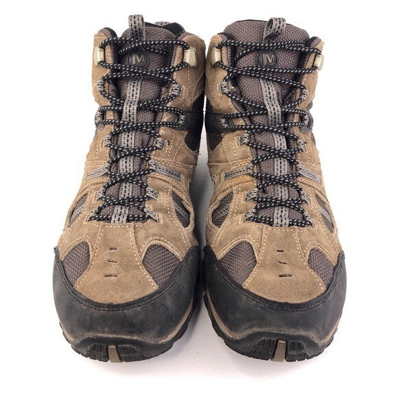 Merrell Yokota Trail Waterproof Hiking Shoes Dark Earth Mens Size 12 Merrell Yokota 3 Gore-Tex Outdoors Hiking Walking Athletic  main image 3