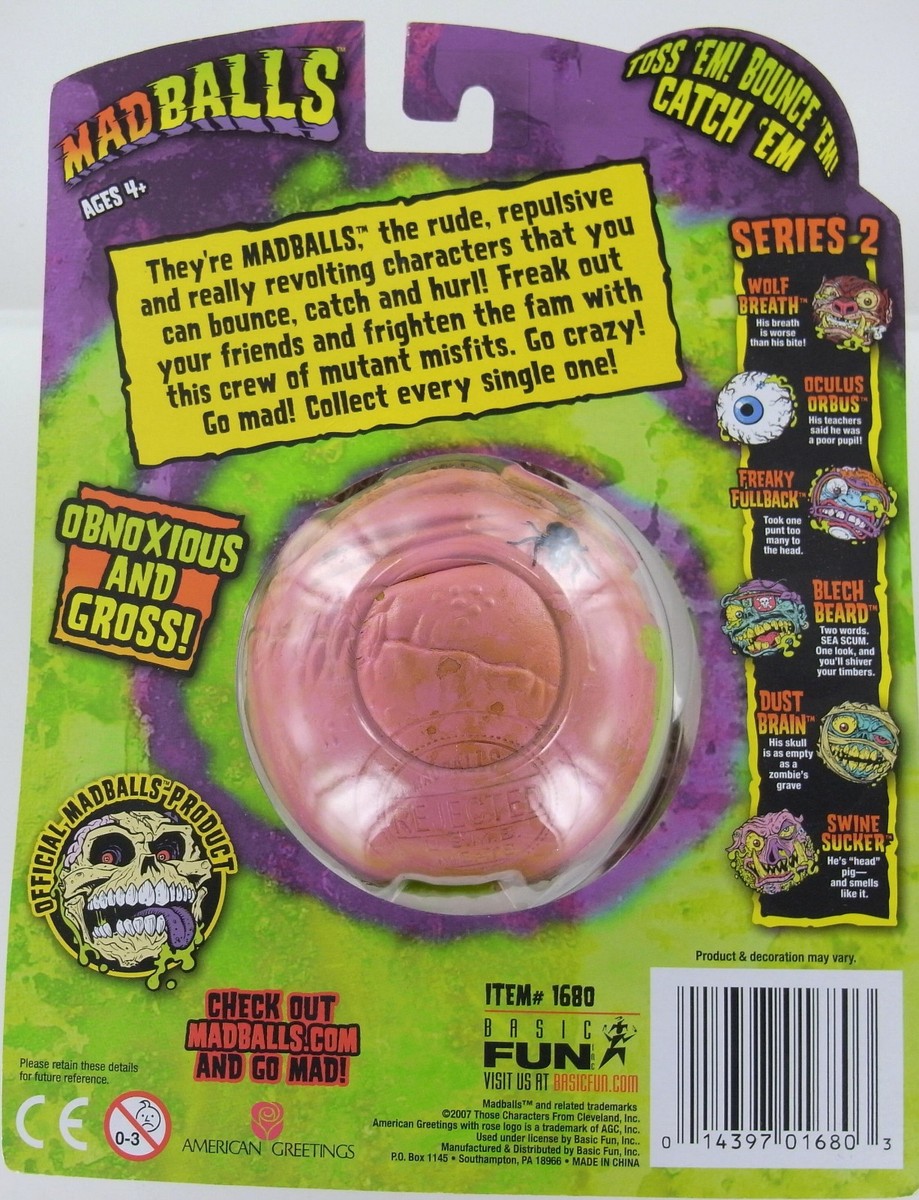 Madballs Blech Beard Mad Balls Madball Pirate Zombie Head