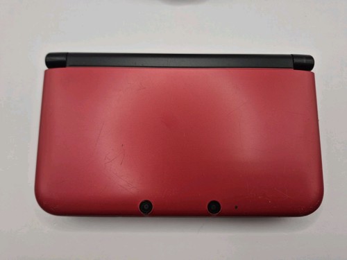 Nintendo 3DS XL Red with Charger And 3 Games - Picture 2 of 23