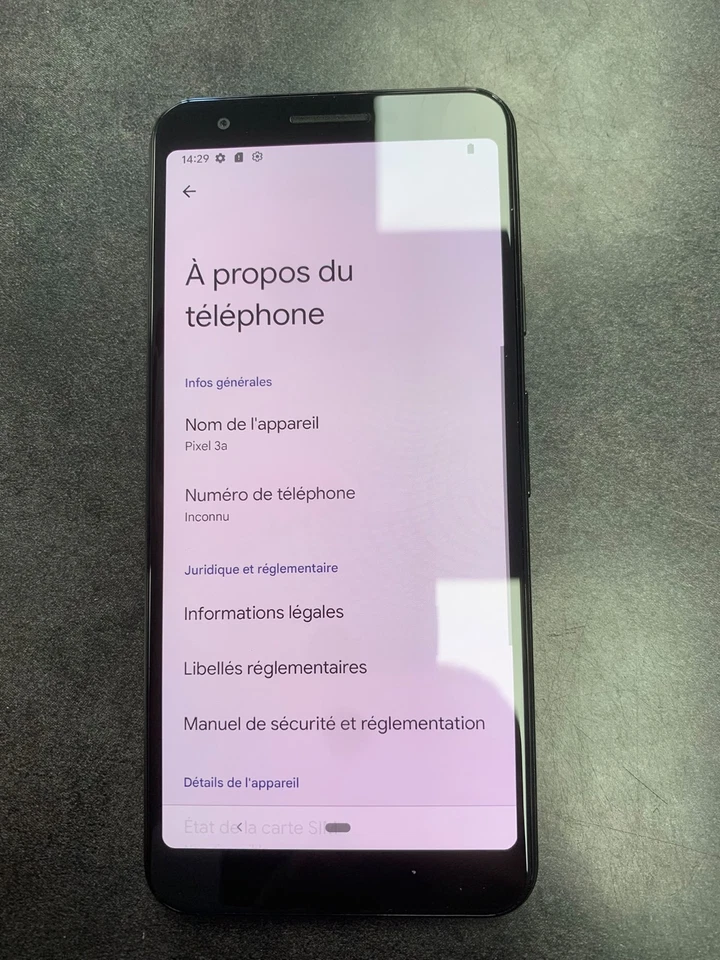 Google Pixel 3a · 64GB, photo 1 sur 5